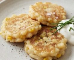 食卓のひみつのレシピ・とうもろこしパンケーキ