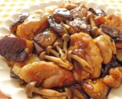 きょうの料理ビギナーズのレシピ・なすと鶏肉のみそ炒め