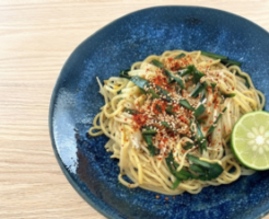 きょうの料理のレシピ・にら塩焼きそば