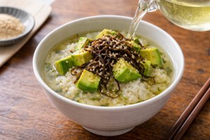 きょうの料理のレシピ・アボカド塩昆布茶漬け
