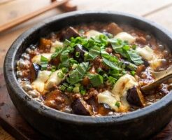 青空レストランのレシピ・イタリアン石焼麻婆茄子