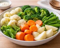 きょうの料理のレシピ・タサン家の野菜ボウル