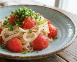 ノンストップのレシピ・トマトそうめん