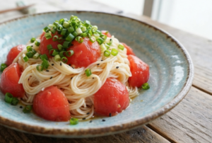ノンストップのレシピ・トマトそうめん