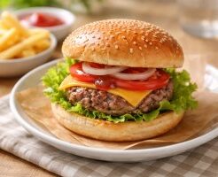 きょうの料理ビギナーズのレシピ・ハンバーガー