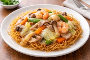 きょうの料理ビギナーズのレシピ・パリパリ麺のあんかけ焼きそば