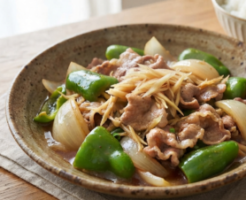 きょうの料理ビギナーズのレシピ・ピーマンと豚肉のポン酢しょうゆ煮