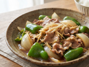 きょうの料理ビギナーズのレシピ・ピーマンと豚肉のポン酢しょうゆ煮