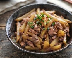 かまいたちの瞬間回答のレシピ・フライドポテトとツナ缶の佃煮