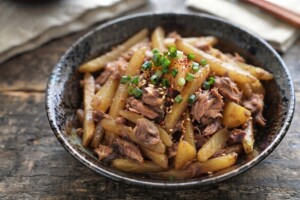 かまいたちの瞬間回答のレシピ・フライドポテトとツナ缶の佃煮