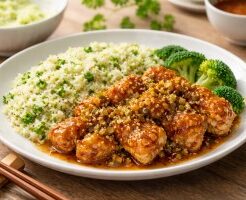 DAIGOも台所のレシピ・ユーリンチー＆ブロッコリーご飯
