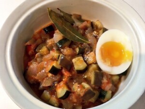 きょうの料理のレシピ・ラタトゥイユ 半熟卵添え