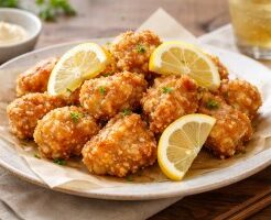 ウワサのお客さまのレシピ・レモン唐揚げ