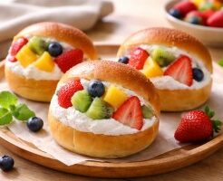 ウワサのお客さまのレシピ・塩麹マリトッツォ
