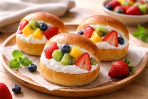 ウワサのお客さまのレシピ・塩麹マリトッツォ