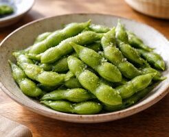 青空レストランのレシピ・恋豆の塩茹で