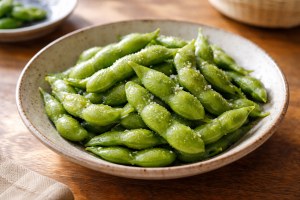 青空レストランのレシピ・恋豆の塩茹で