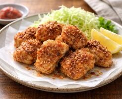 きょうの料理のレシピ・揚げない！梅から揚げ