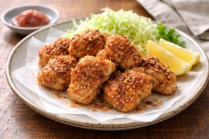 きょうの料理のレシピ・揚げない！梅から揚げ