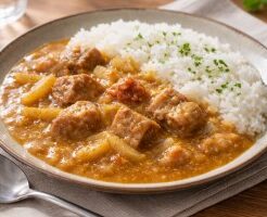 きょうの料理のレシピ・梅ポークカレー