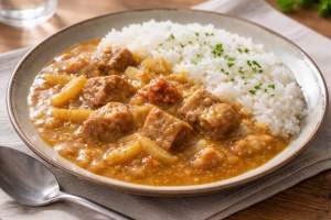 きょうの料理のレシピ・梅ポークカレー