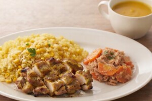 土曜はナニするのレシピ・炊飯器でタンドリー風チキン 他3品