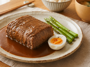 沸騰ワード10のレシピ・牛肉巻き厚揚げハンバーグ