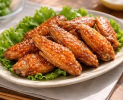 NHKきょうの料理ビギナーズのレシピ・甘辛手羽先
