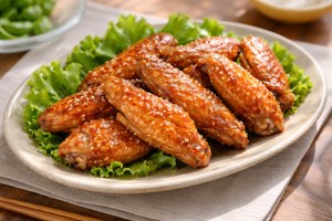 NHKきょうの料理ビギナーズのレシピ・甘辛手羽先