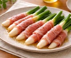 青空レストラン（満天☆青空レストラン）のレシピ・葉しょうがとはちみつの生ハム巻き