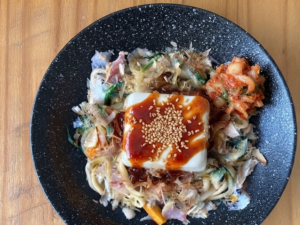 きょうの料理のレシピ・韓国風焼きうどん