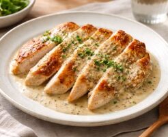 きょうの料理のレシピ・鶏むね肉のマスタードソース