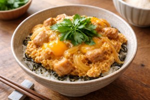 滝沢カレン&和田明日香のフィーリンきっちんのレシピ・黄身がトロトロ親子丼