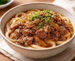 櫻井・有吉THE夜会のレシピ・がっつり肉うどん