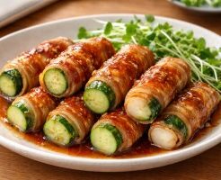 あさイチのレシピ・きゅうりの肉巻き