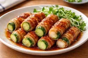 あさイチのレシピ・きゅうりの肉巻き