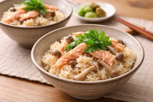 あさイチのレシピ・さけの釜めし風ごはん