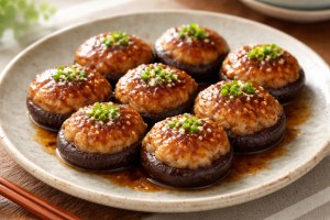ゴー！ゴー！キッチン戦隊クックルンのレシピ・しいたけつくね