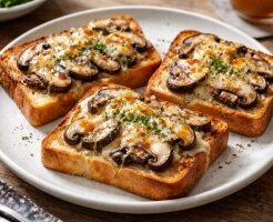 滝沢カレン＆和田明日香のフィーリンきっちんのレシピ・しいたけピザ風トースト