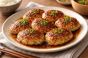 櫻井・有吉THE夜会のレシピ・なめらか豆腐ハンバーグ