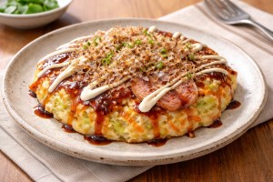 DAIGOも台所のレシピ・ふわふわ豆腐お好み焼き