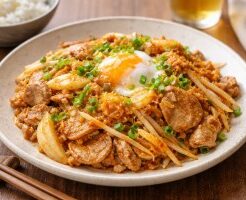 和田明日香とゆる宅飲みのレシピ・まろやか豚キムチ