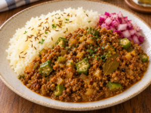 きょうの料理ビギナーズのレシピ・キーマカレー