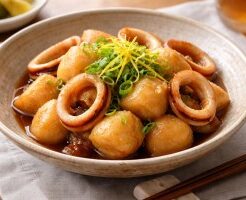 ノンストップのレシピ・サトイモとイカの煮物