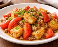 あさイチのレシピ・トマトと厚揚げ肉みそ炒め