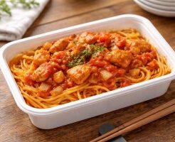 櫻井・有吉THE夜会のレシピ・トマトパスタ冷凍弁当