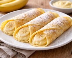 きょうの料理のレシピ・バナナクレープ