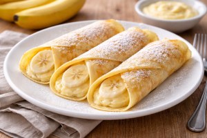 きょうの料理のレシピ・バナナクレープ