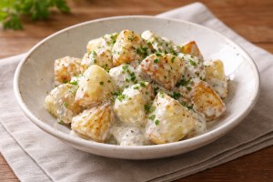 どさんこワイド179のレシピ・ポテトのヨーグルトソース