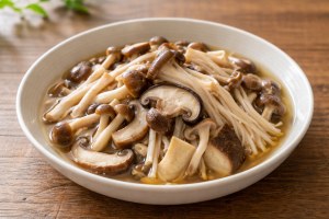 きょうの料理のレシピ・ミックスきのこの蒸しゆで